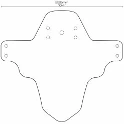 All-mountain-style AMS Bull Garde Boue Avant Mud Guard -Vélos électriques Soldes Magasin ams bull garde boue avant mud guard 2