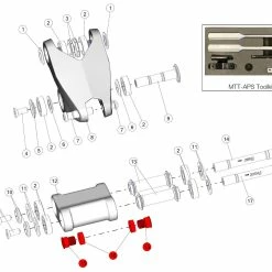 BMC Bague De Montage Amortisseur Trunnion Fourstroke 01 30000877 -Vélos électriques Soldes Magasin bmc bague de montage amortisseur trunnion fourstroke 01 30000877 1