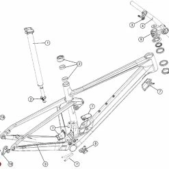 BMC Dropout 66 Patte De Dérailleur 301702 (direct Mount)
