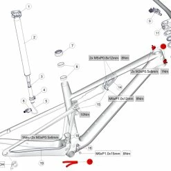BMC Guide Câble 33 Pour Fourstroke 01 MY2023 - 30004040