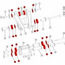 BMC Kit Roulements N°2 Speedfox & Agonist - 301207 -Vélos électriques Soldes Magasin bmc kit roulements n2 speedfox agonist 301207 1
