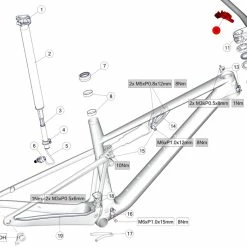 BMC Levier De Tige Télescopique Autodrop - 30004135