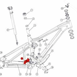 BMC Lowerlink Protection Speedfox Agonist 301196 -Vélos électriques Soldes Magasin bmc lowerlink protection speedfox agonist 301196 1