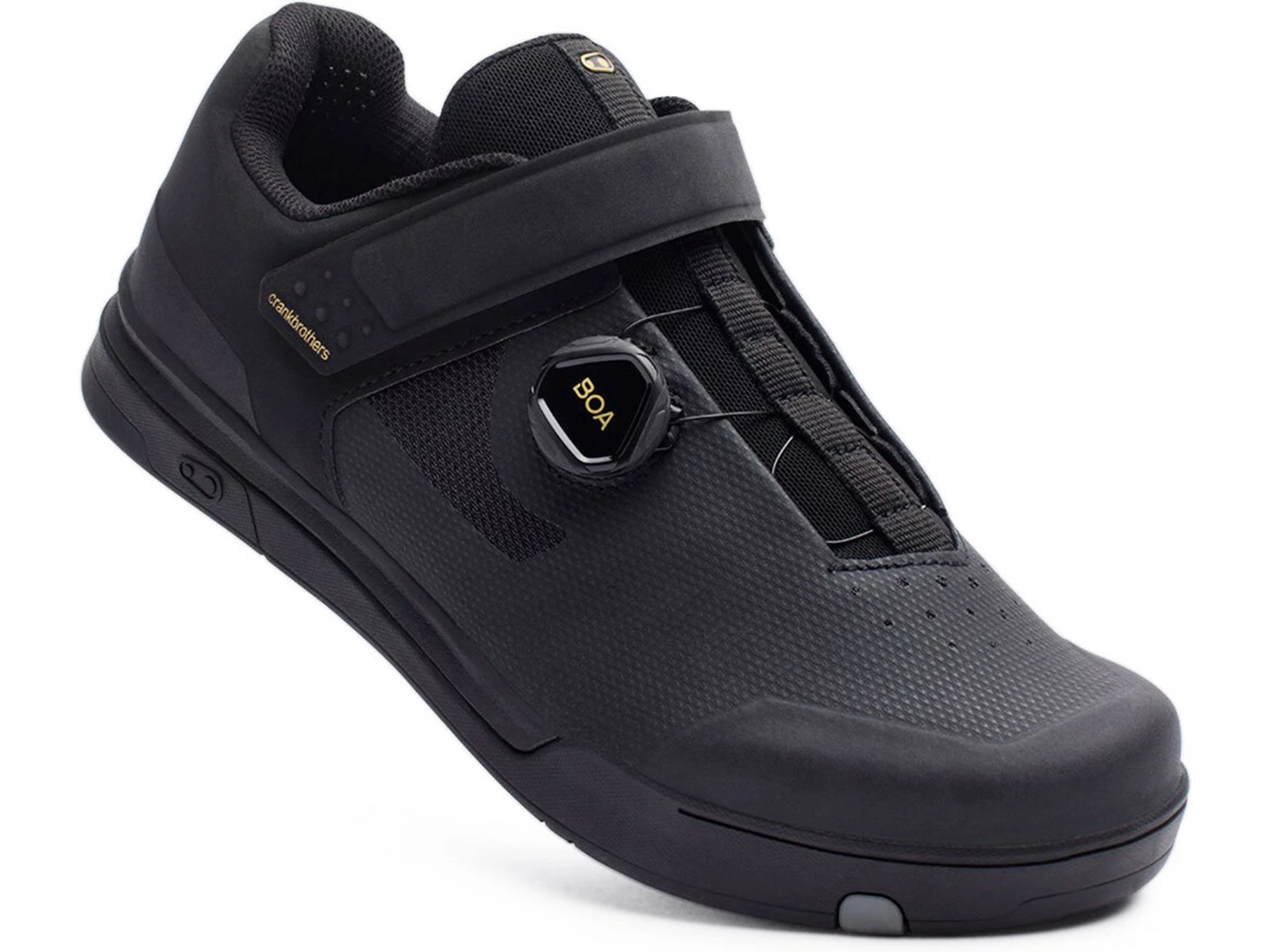CRANKBROTHERS Chaussure VTT Mallet BOA Clipin Black Gold 5 CRANKBROTHERS Chaussure VTT Mallet BOA Clipin Black Gold – Image 3