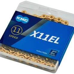 KMC Chain KMC Chaîne 11v X11 EL 118 Maillons Or