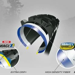 MICHELIN Wild Enduro Rear Competition Line Tubeless Ready - 27.5 X 2,40 Pouces -Vélos électriques Soldes Magasin michelin wild enduro rear competition line tubeless ready 275 x 240 pouces 2