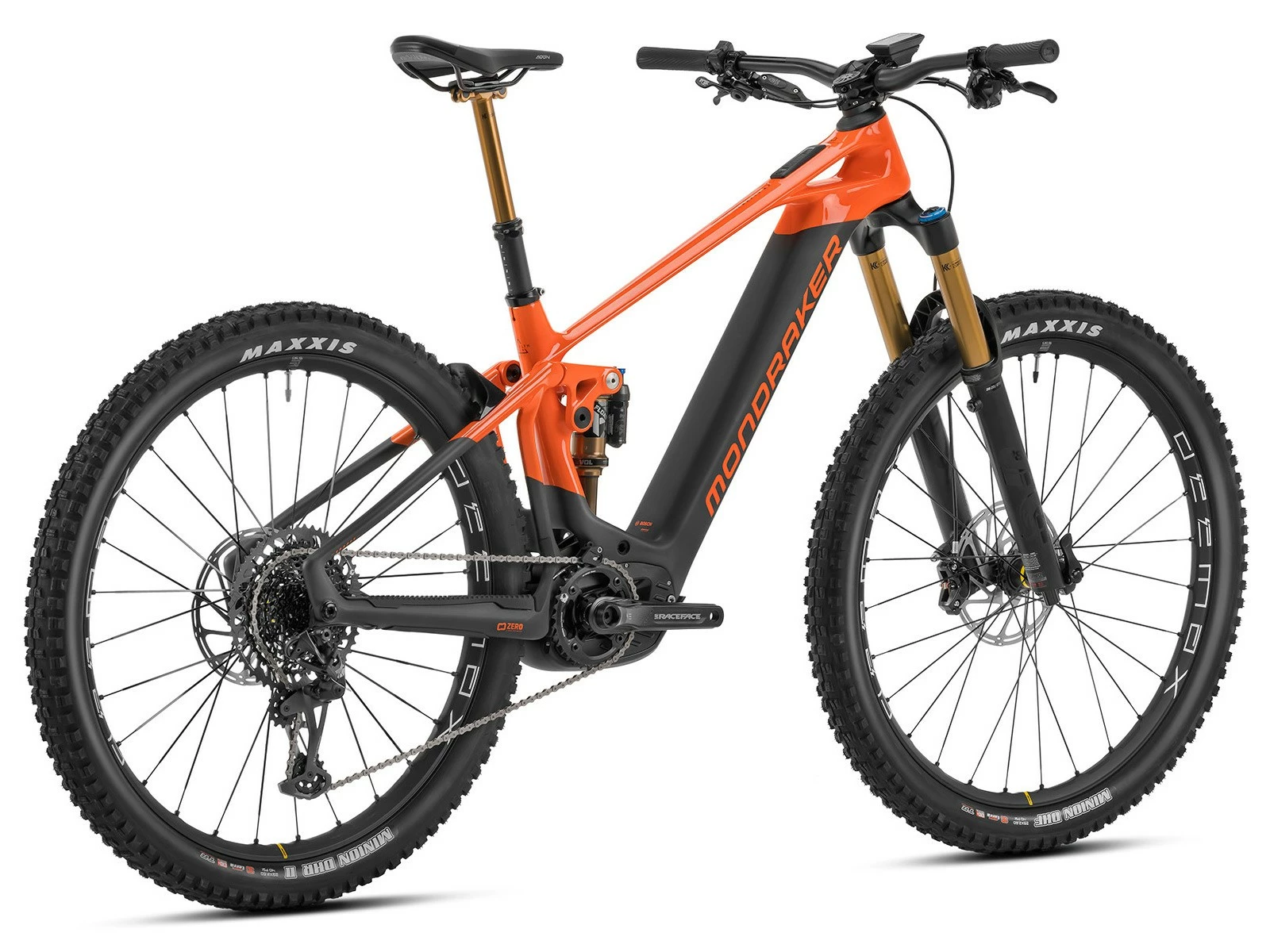 MONDRAKER Crafty Carbon RR VTTAE Carbon/orange 2023 5 MONDRAKER Crafty Carbon RR VTTAE Carbon/orange 2023 – Image 3