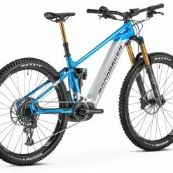Vélos électriques Soldes Magasin -Vélos électriques Soldes Magasin mondraker crafty rr 29 vttae marlin blue racing silver 2022 1