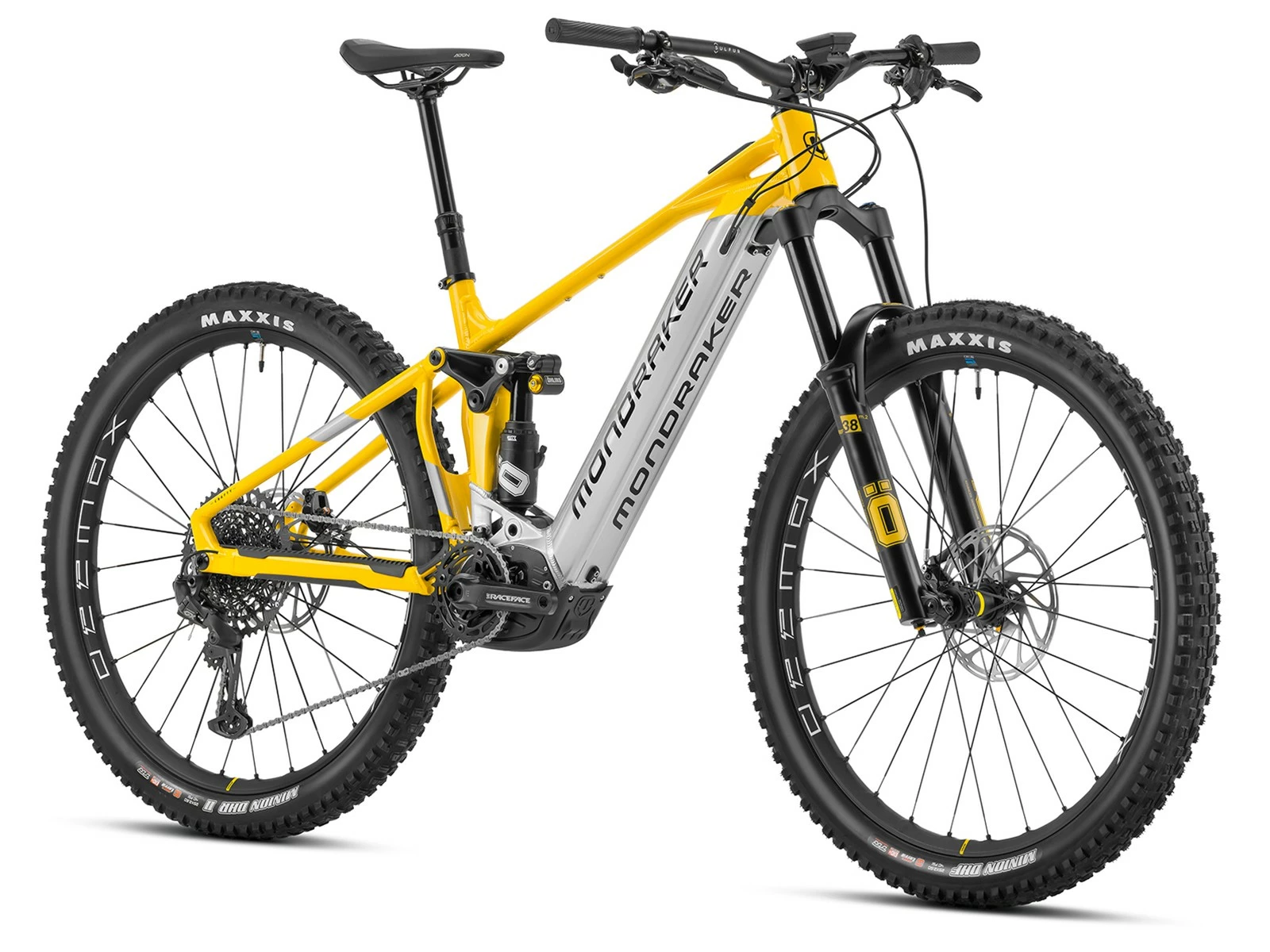 MONDRAKER Crafty XR VTTAE Yellow Silver 2023 4 MONDRAKER Crafty XR VTTAE Yellow Silver 2023 – Image 2