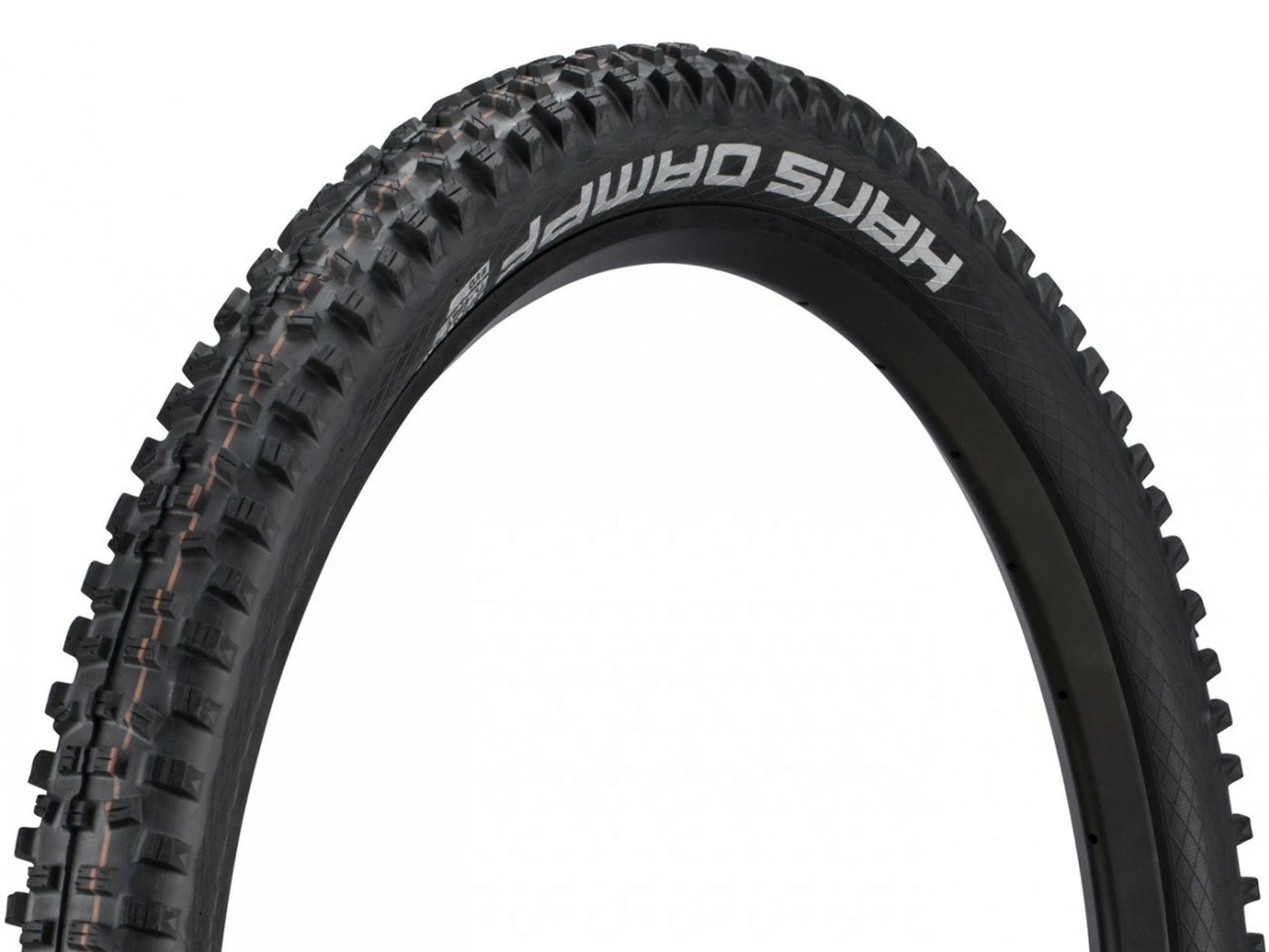 SCHWALBE Hans Dampf Pneu Souple Evolution Addix Speedgrip SnakeSkin - 27,5 X 2,6 Pouces 3 SCHWALBE Hans Dampf Pneu Souple Evolution Addix Speedgrip SnakeSkin - 27,5 X 2,6 Pouces