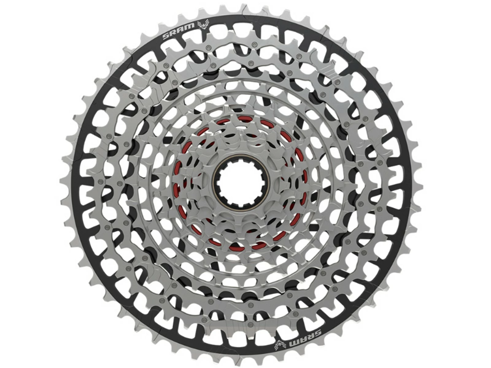 SRAM Cassette XX XS-1297 T-Type Eagle 12v 10-52 Argent Noir 3 SRAM Cassette XX XS-1297 T-Type Eagle 12v 10-52 Argent Noir