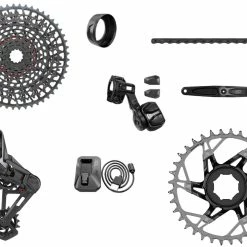 SRAM Groupe Complet X0 T-TYPE Eagle Brose E-VTT 104 BCD 12v 36 Dents 10-52