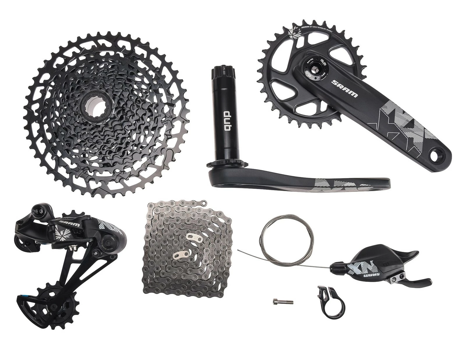 SRAM Groupe Sram NX Eagle DUB 12v 170mm 2 SRAM Groupe Sram NX Eagle DUB 12v 170mm