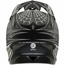 TROY LEE DESIGNS D3 Fiberlite Casque VTT Spiderstripe -Vélos électriques Soldes Magasin troy lee designs d3 fiberlite casque vtt spiderstripe 2
