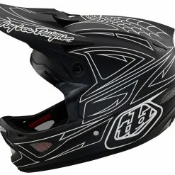 TROY LEE DESIGNS D3 Fiberlite Casque VTT Spiderstripe -Vélos électriques Soldes Magasin troy lee designs d3 fiberlite casque vtt spiderstripe 4