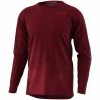 TROY LEE DESIGNS Skyline Air LS Maillot Manche Longue Rouge -Vélos électriques Soldes Magasin troy lee designs skyline air ls maillot manche longue rouge