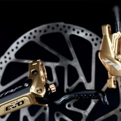 TRP Levier Frein Droit + étrier DH-R Evo Gold HD-M846 -Vélos électriques Soldes Magasin trp levier frein droit etrier dh r evo gold hd m846 2
