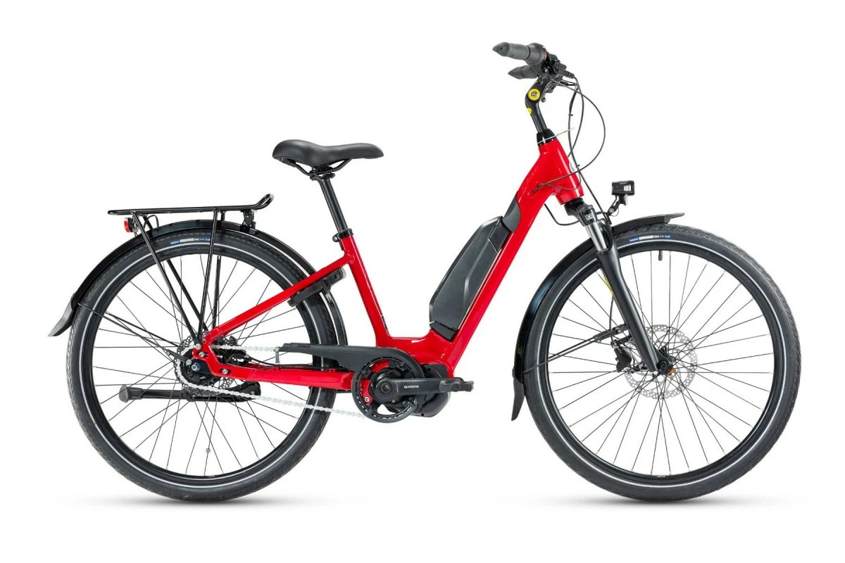 Vélo E-Urbain Gitane E-CITY STePS Couleur Rouge Taille Cadre 44 (S) 3 Vélo E-Urbain Gitane E-CITY STePS Couleur Rouge Taille Cadre 44 (S)