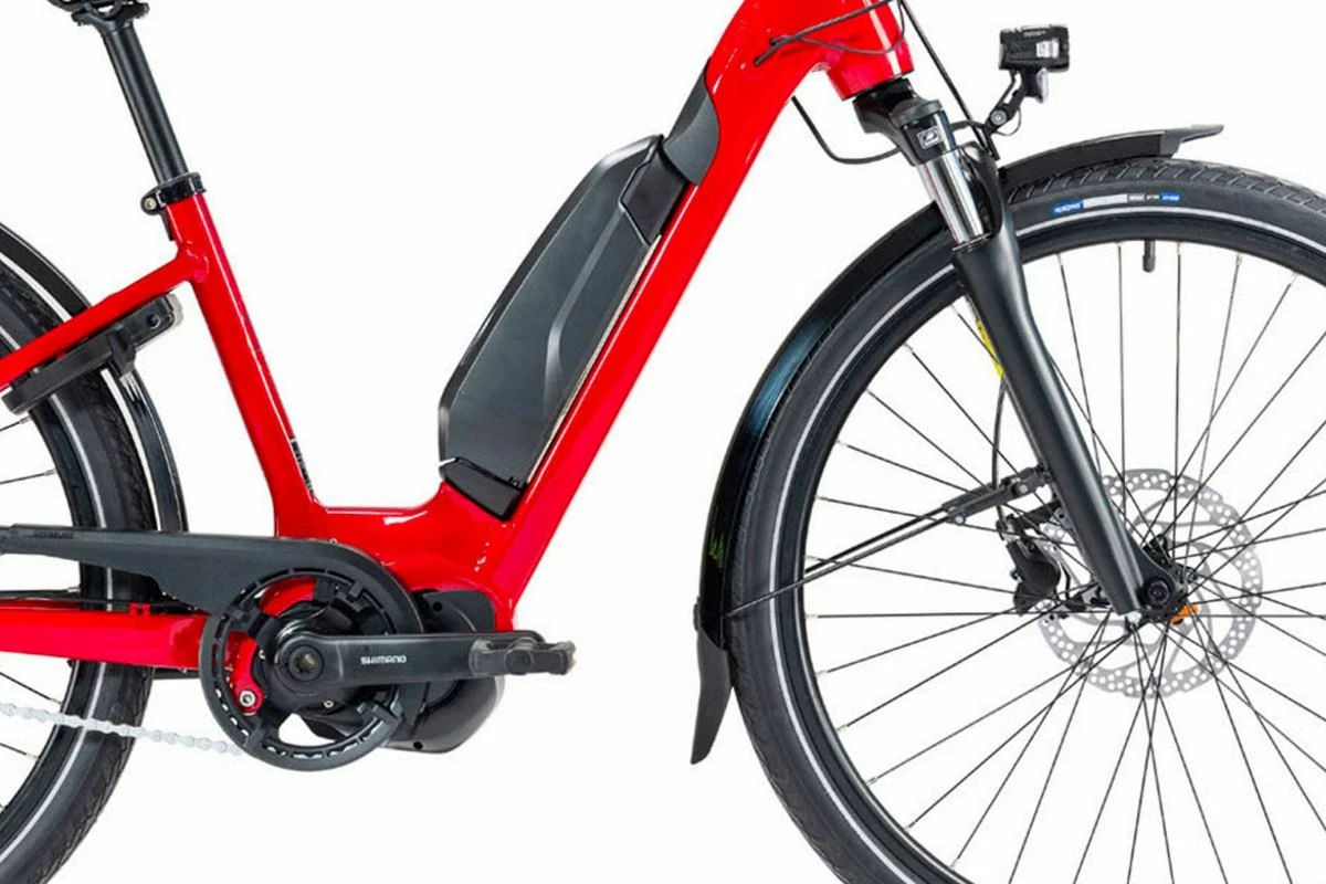 Vélo E-Urbain Gitane E-CITY STePS Couleur Rouge Taille Cadre 44 (S) 5 Vélo E-Urbain Gitane E-CITY STePS Couleur Rouge Taille Cadre 44 (S) – Image 3