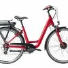 Vélo Électrique Urbain ORGAN'e-Bike Lady 28'' - Gitane Couleur Rouge Taille Cadre 50 (L) -Vélos électriques Soldes Magasin velo electrique urbain organ e bike lady 28 gitane