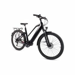 VTC Électrique O2FEEL ISwan Adventure Boost 6.1 Trapèze - 432 Wh Couleur Noir Taille Cadre 45 (S) -Vélos électriques Soldes Magasin vtc electrique o2feel iswan adventure boost 61 trapeze 432 wh 1