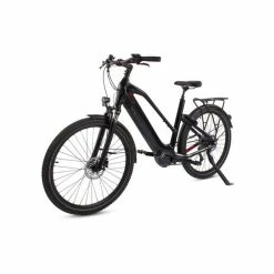 VTC Électrique O2FEEL ISwan Adventure Boost 6.1 Trapèze - 432 Wh Couleur Noir Taille Cadre 45 (S) -Vélos électriques Soldes Magasin vtc electrique o2feel iswan adventure boost 61 trapeze 432 wh 2